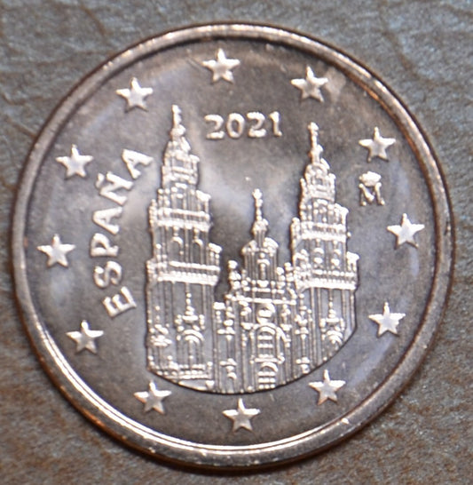 1 cent Španielsko 2021 (UNC)