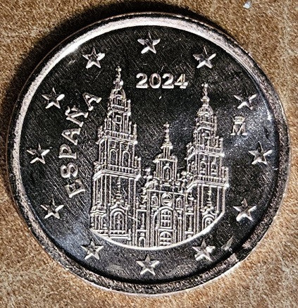 1 cent Španielsko 2024 (UNC)