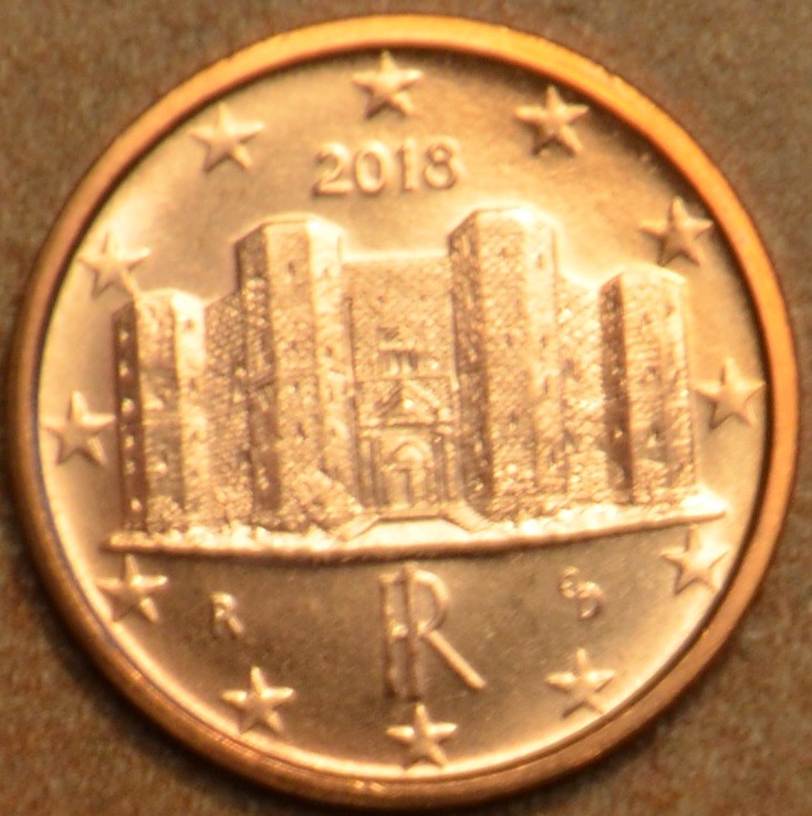 1 cent Taliansko 2018 (UNC)