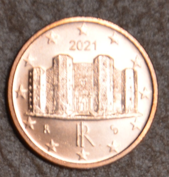 1 cent Taliansko 2021 (UNC)
