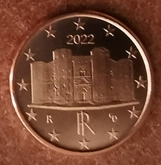 1 cent Taliansko 2022 (UNC)