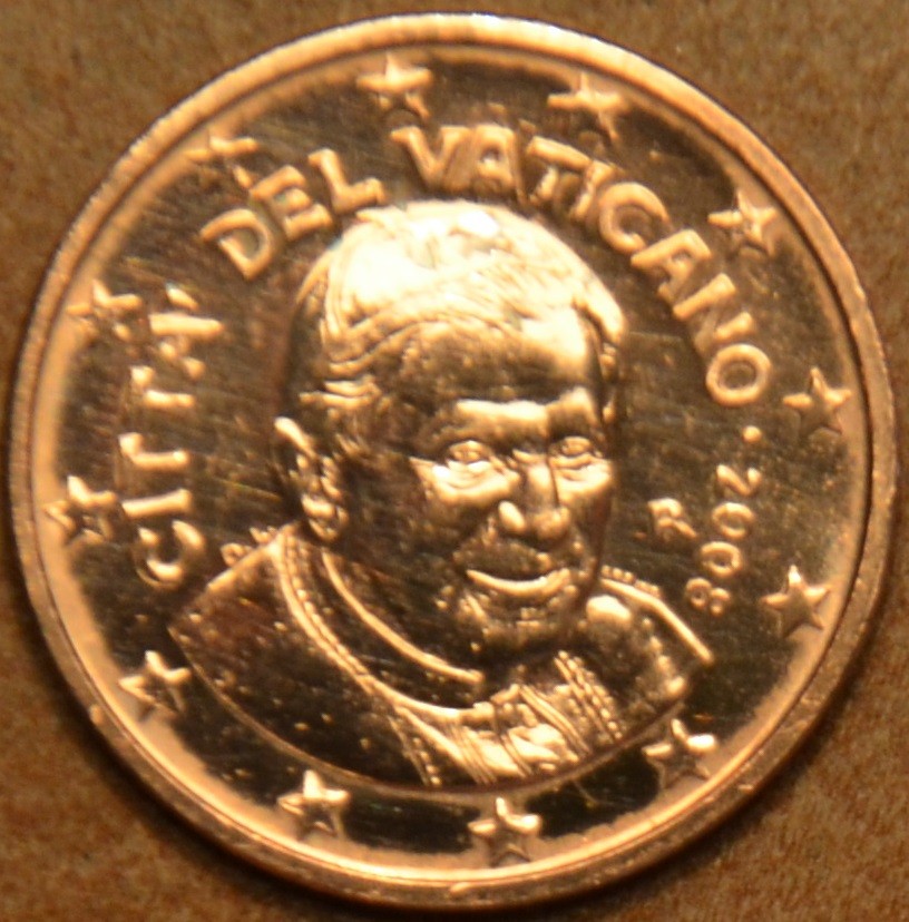 1 cent Vatikán 2008 (BU)