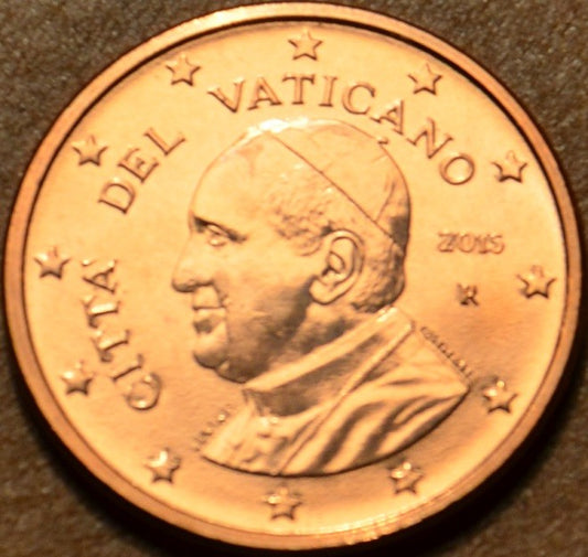 1 cent Vatikán 2015 František (BU)