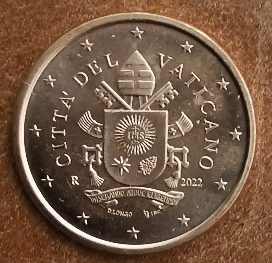 1 cent Vatikán 2022 (BU)