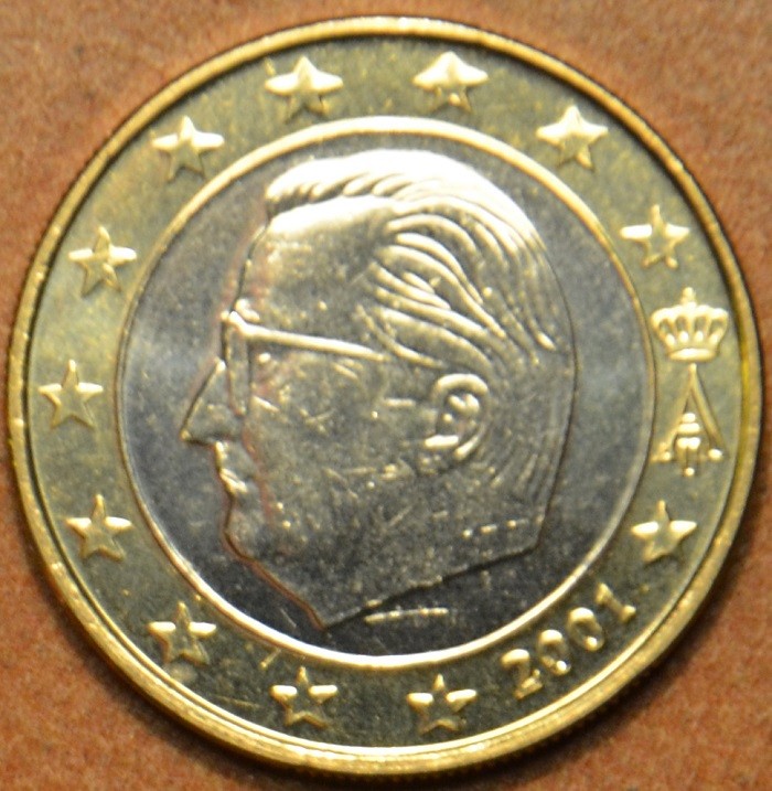 1 Euro Belgicko 2001 (UNC)