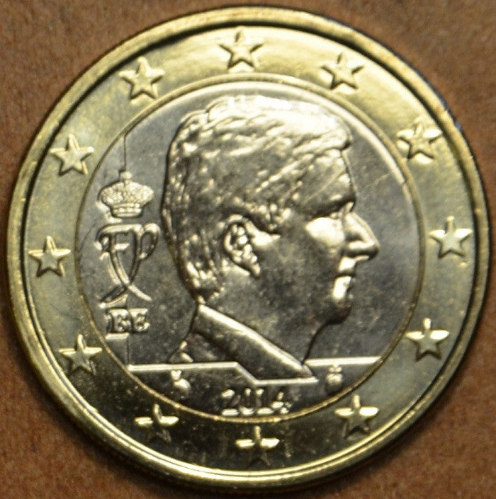 1 Euro Belgicko 2014 - Filip (UNC)