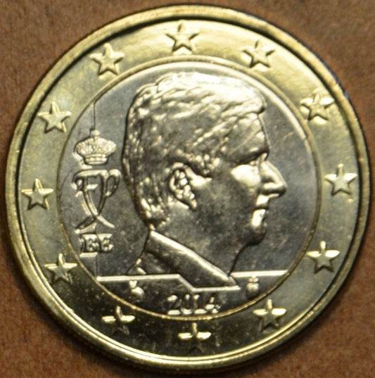 1 Euro Belgicko 2014 - Filip (UNC)