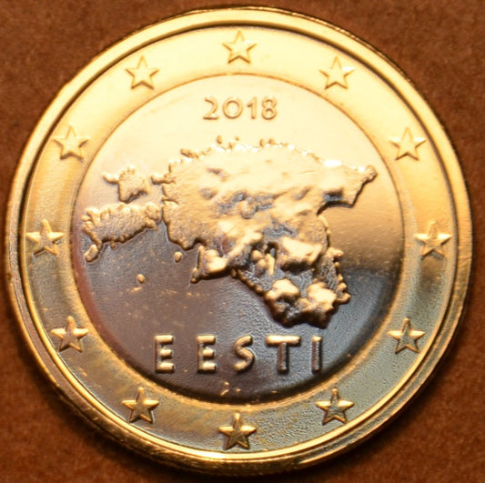 1 Euro Estónsko 2018 (UNC)