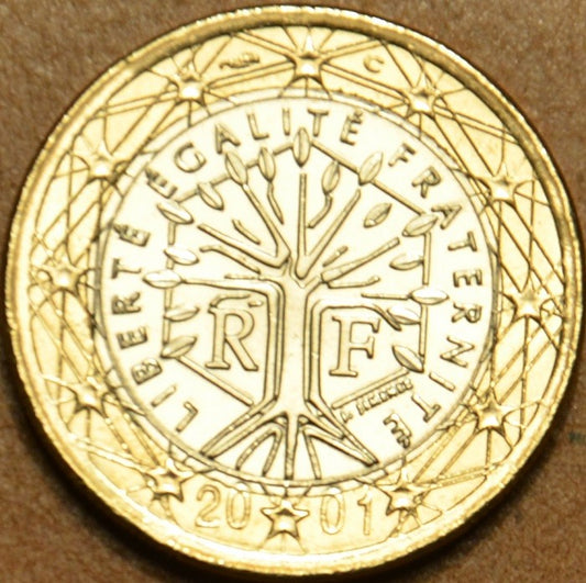 1 Euro Francúzsko 2001 (UNC)