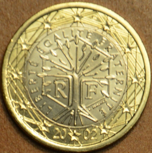 1 Euro Francúzsko 2002 (UNC)