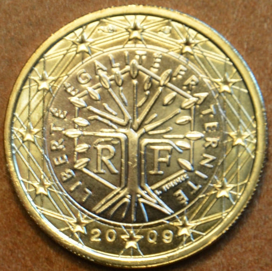 1 Euro Francúzsko 2009 (UNC)