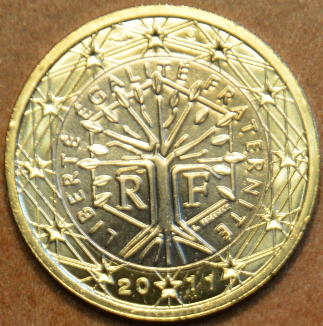 1 Euro Francúzsko 2011 (UNC)