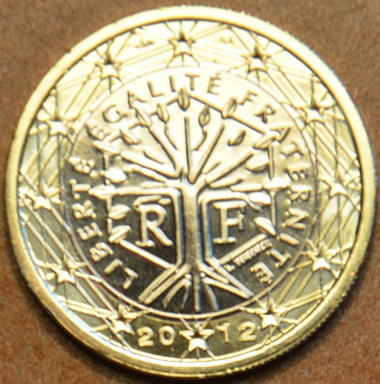 1 Euro Francúzsko 2012 (UNC)