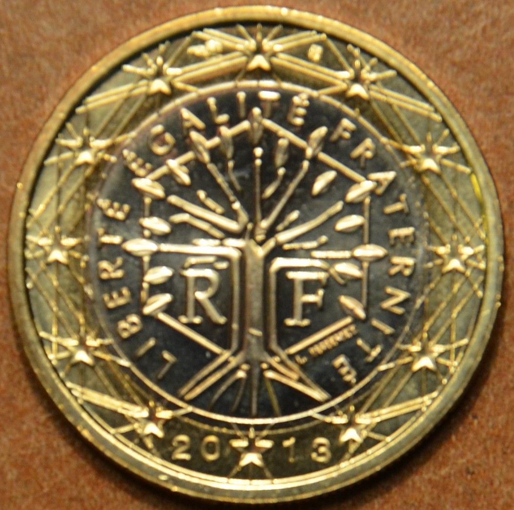 1 Euro Francúzsko 2013 (UNC)