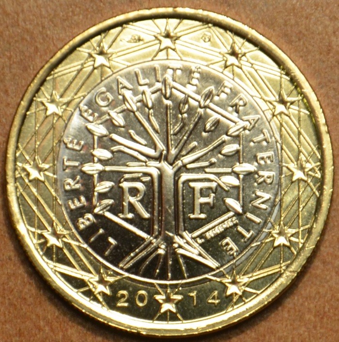 1 Euro Francúzsko 2014 (UNC)