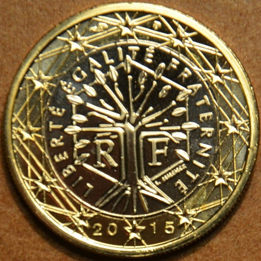 1 Euro Francúzsko 2015 (UNC)