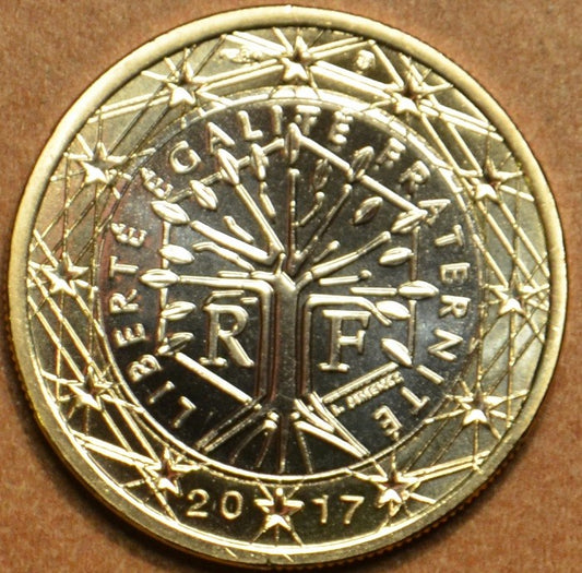 1 Euro Francúzsko 2017 (UNC)