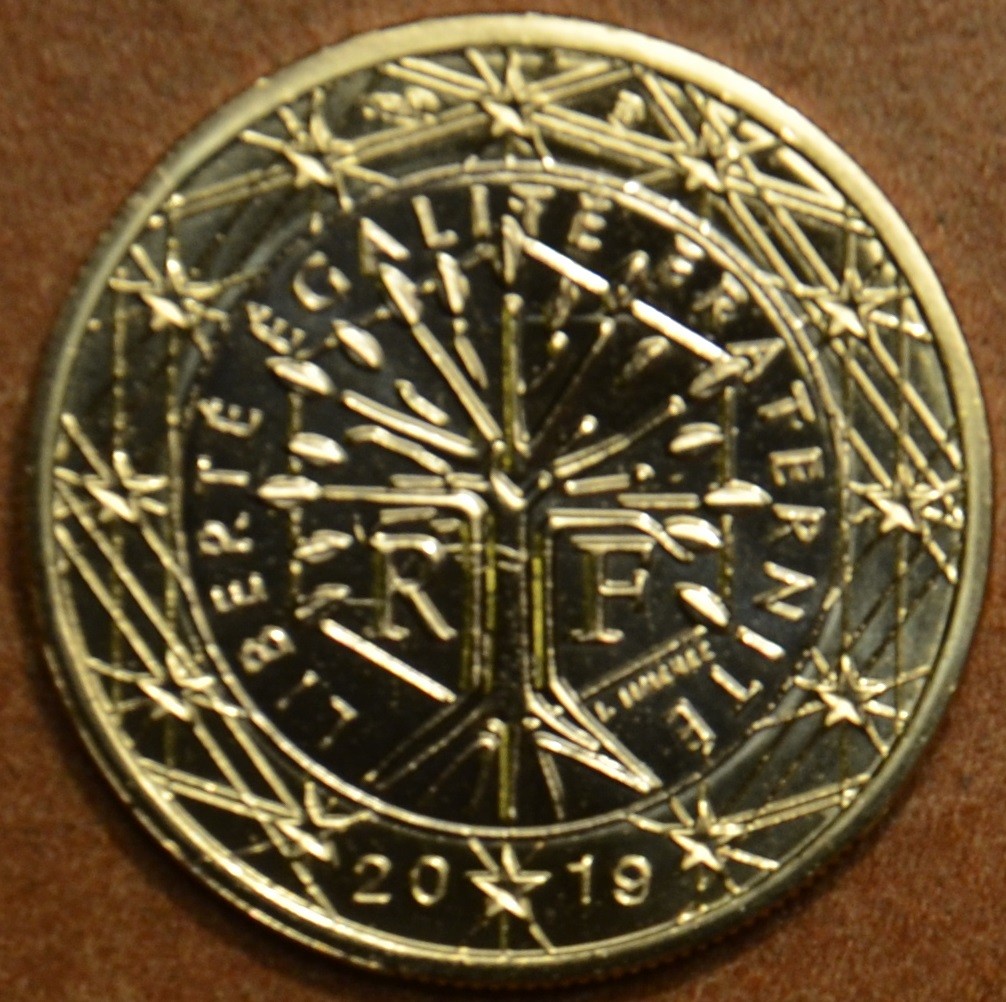 1 Euro Francúzsko 2019 (UNC)