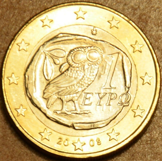 1 Euro Grécko 2008 (UNC)