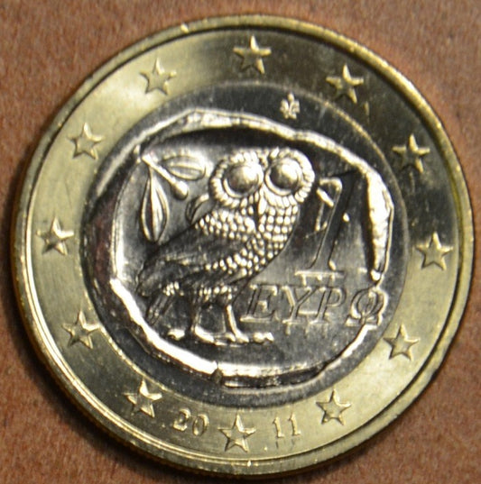 1 Euro Grécko 2011 (UNC)