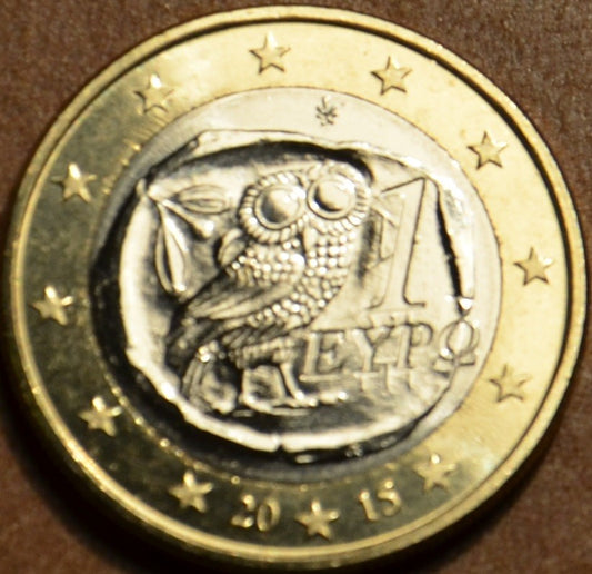 1 Euro Grécko 2015 (UNC)