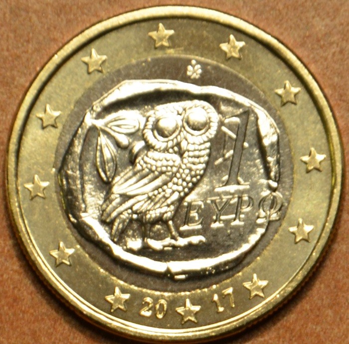 1 Euro Grécko 2017 (UNC)