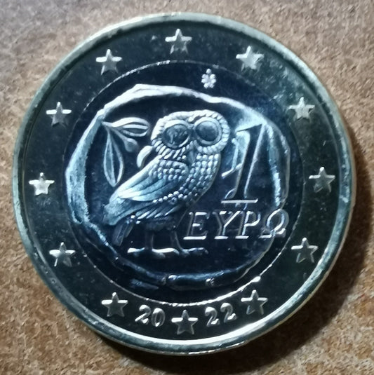 1 Euro Grécko 2022 (UNC)