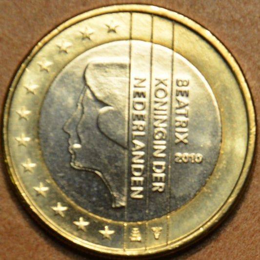 1 Euro Holandsko 2010 - Kráľovná Beatrix (UNC)