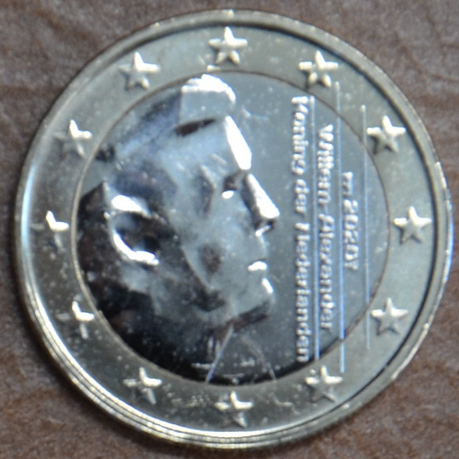 1 Euro Holandsko 2020 - Kráľ Willem Alexander (UNC)