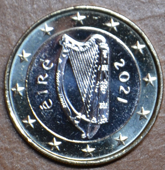 1 Euro Írsko 2021 (UNC)