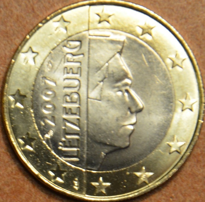 1 Euro Luxembursko 2007 (UNC)