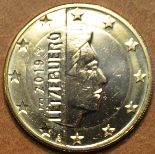 1 Euro Luxembursko 2019 so značkou "most" (UNC)