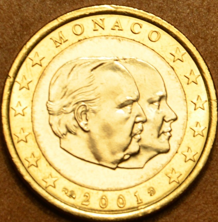 1 Euro Monaco 2001 (UNC)