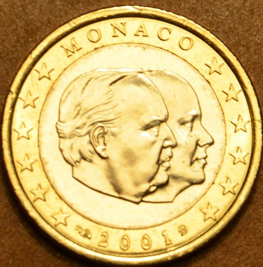 1 Euro Monaco 2001 (UNC)