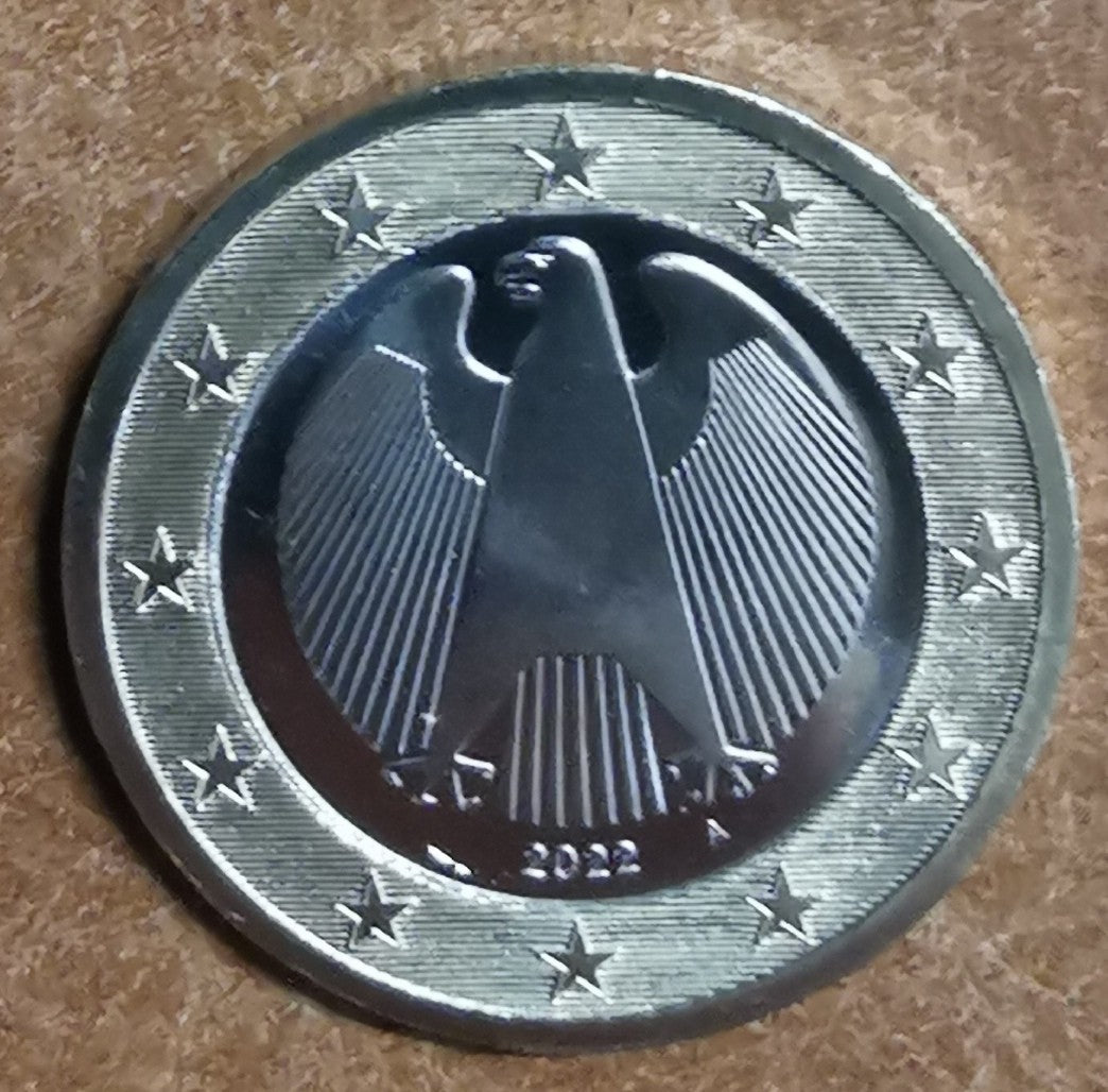 1 Euro Nemecko 2022 "A"  (UNC)