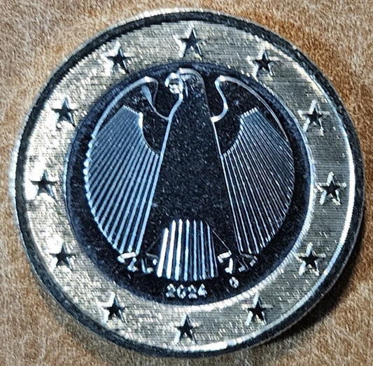 1 Euro Nemecko 2024 "G" (UNC)
