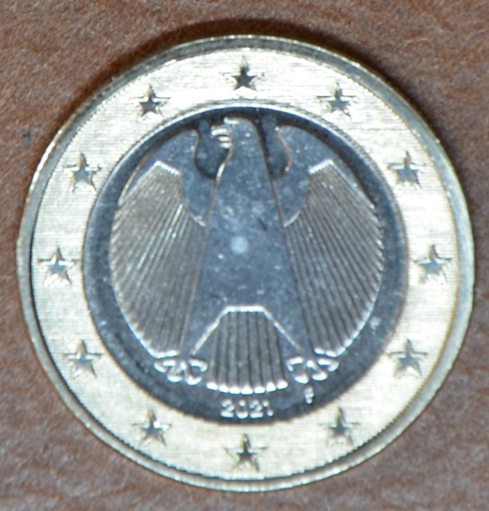 1 Euro Nemecko "F" 2021 (UNC)