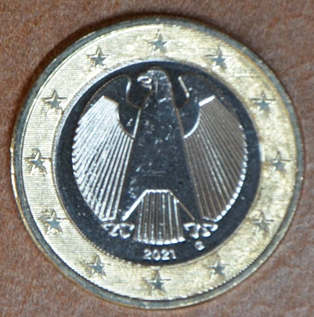 1 Euro Nemecko "G" 2021 (UNC)