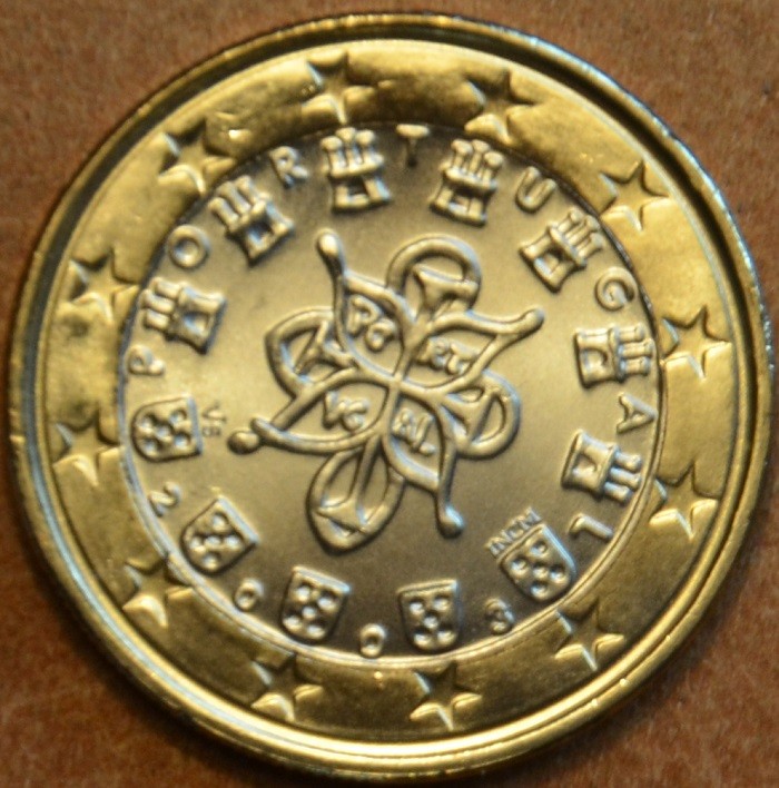 1 Euro Portugalsko 2003 (UNC)