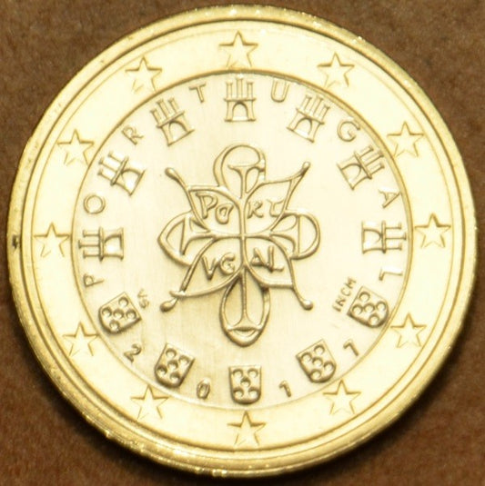 1 Euro Portugalsko 2017 (UNC)