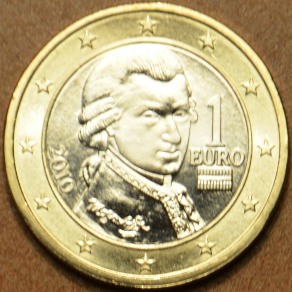 1 Euro Rakúsko 2010 (UNC)