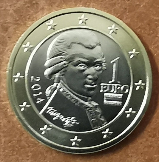 1 Euro Rakúsko 2014 (UNC)