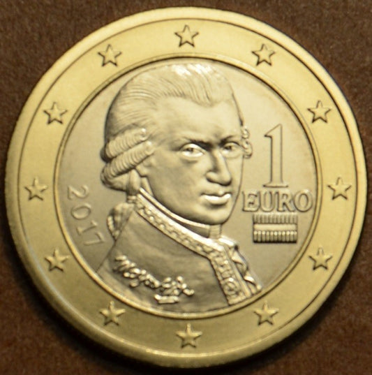 1 Euro Rakúsko 2017 (UNC)
