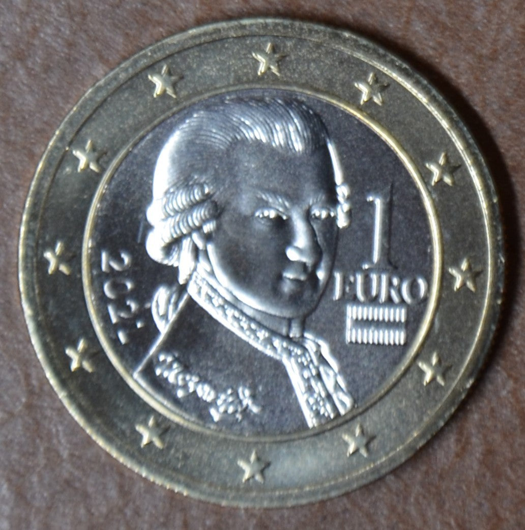 1 Euro Rakúsko 2021 (UNC)