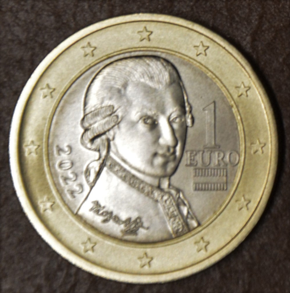 1 Euro Rakúsko 2022 (UNC)