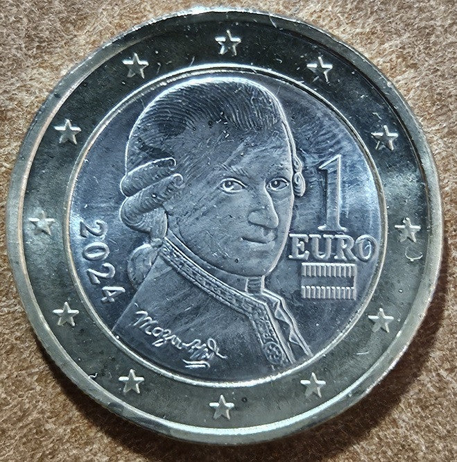 1 Euro Rakúsko 2024 (UNC)