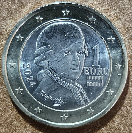 1 Euro Rakúsko 2024 (UNC)