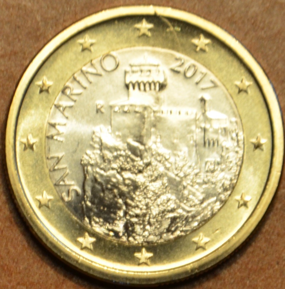 1 Euro San Marino 2017 - Druhá veža (UNC)