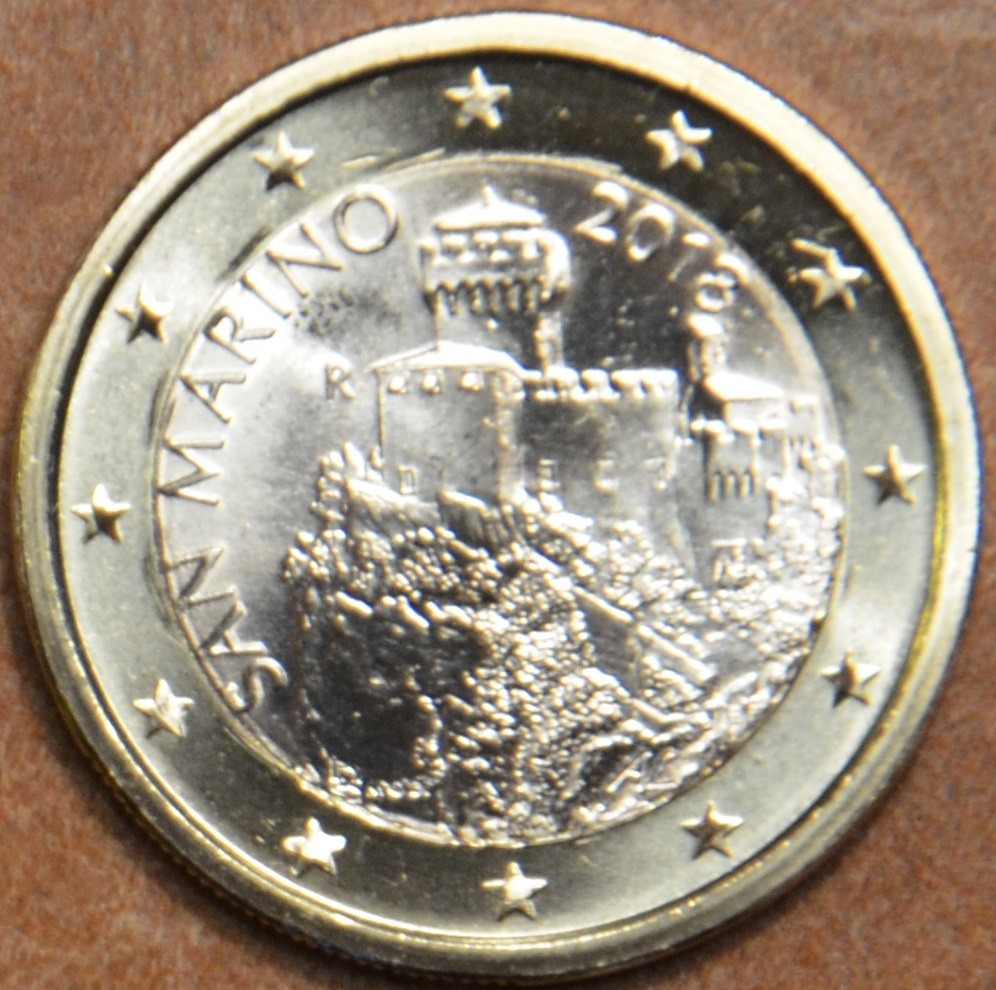 1 Euro San Marino 2018 - Druhá veža (UNC)