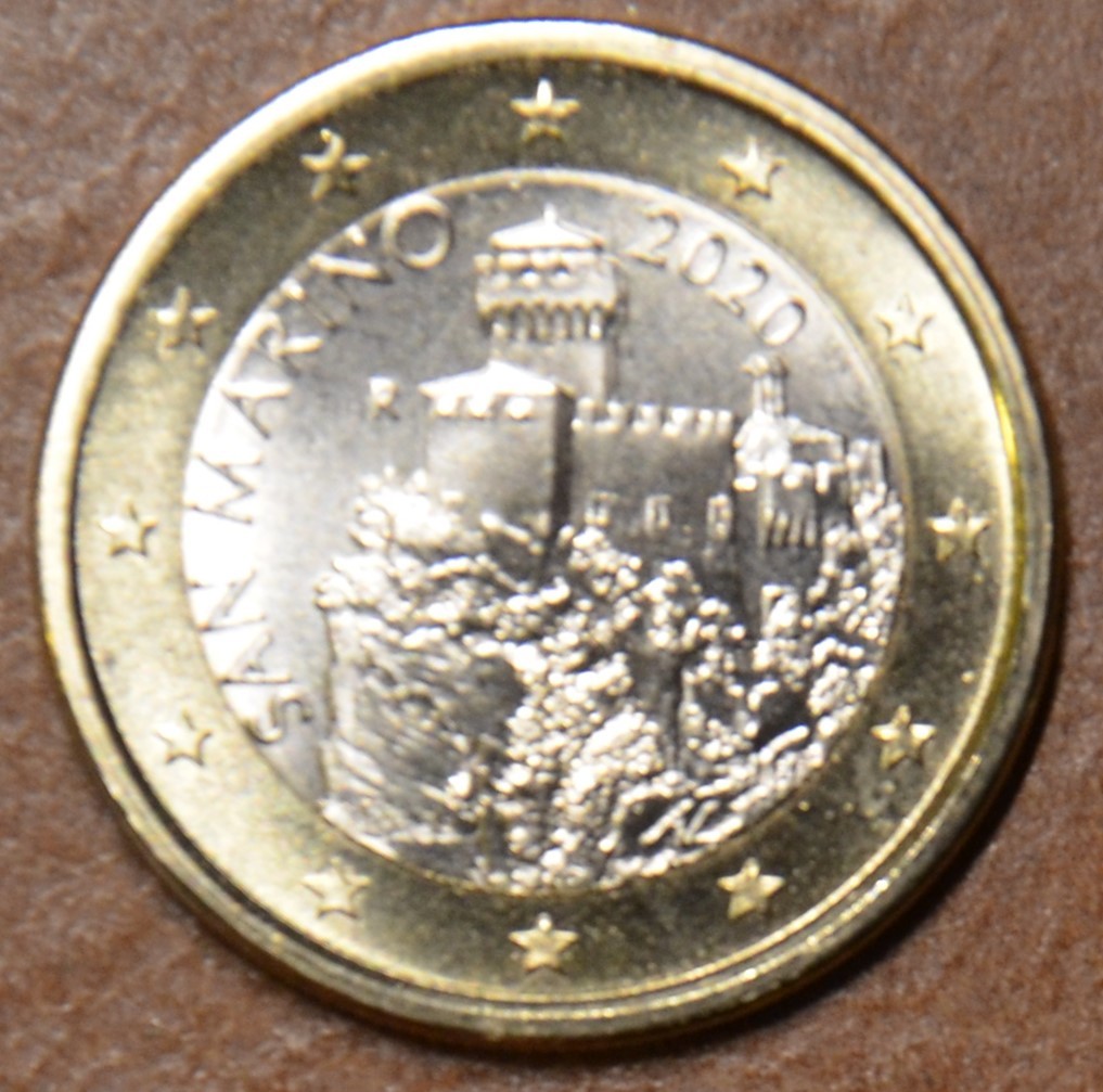 1 Euro San Marino 2021 - Druhá veža (UNC)